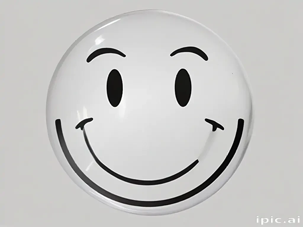 transparent happy face