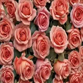 rose border