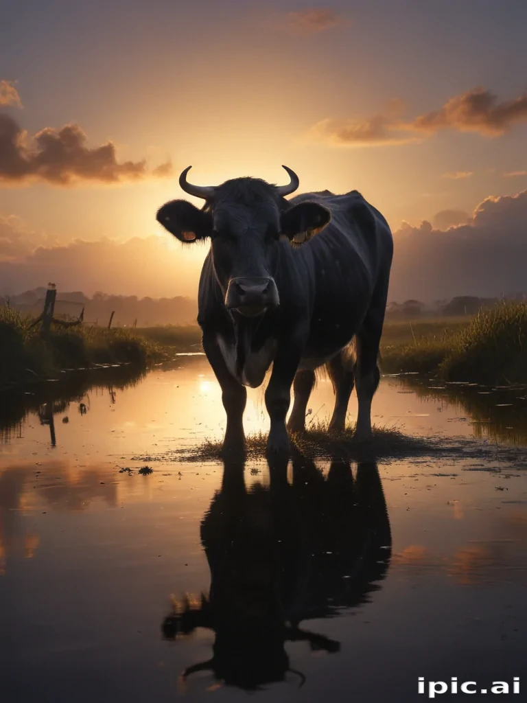 cow silhouette
