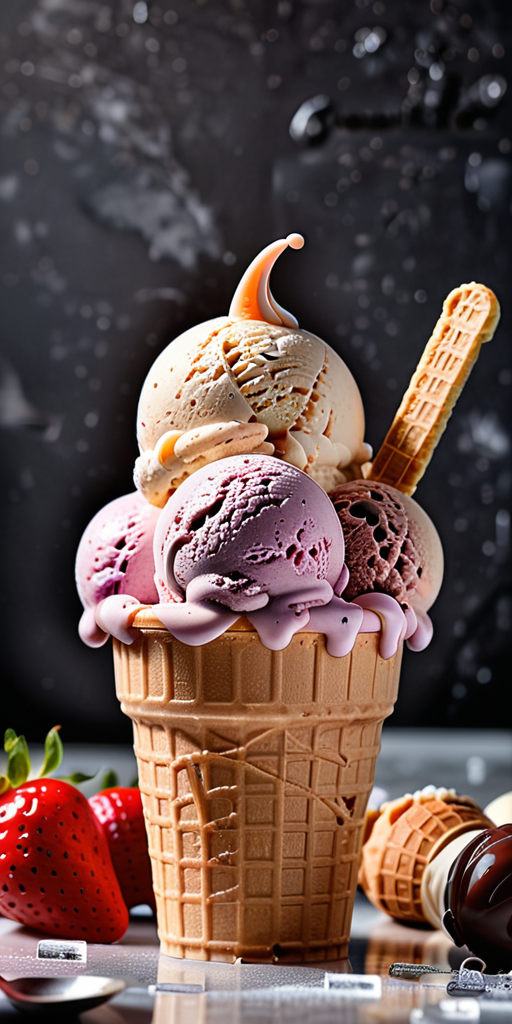 how long can ice cream sit out