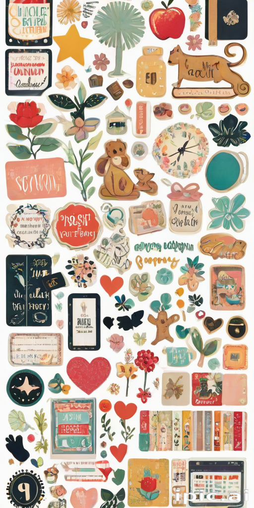 online scrapbook stickers