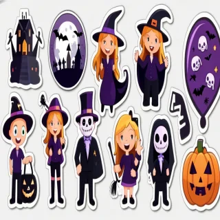 halloween sticker png