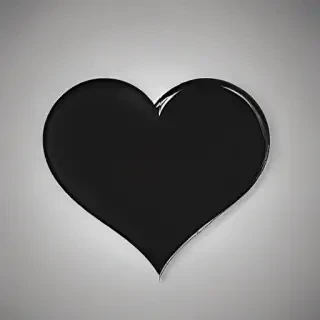 wallpaper black heart