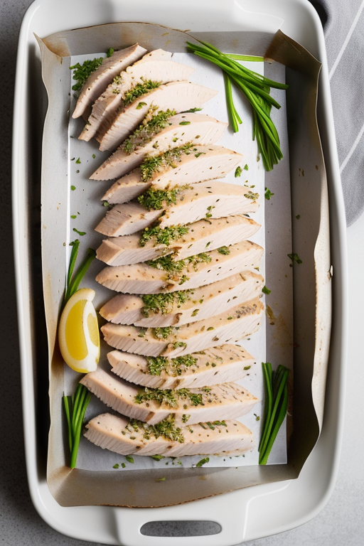 thin sliced chicken breast in oven