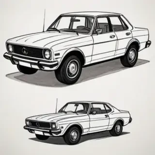 car doodle