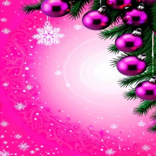 pink christmas background