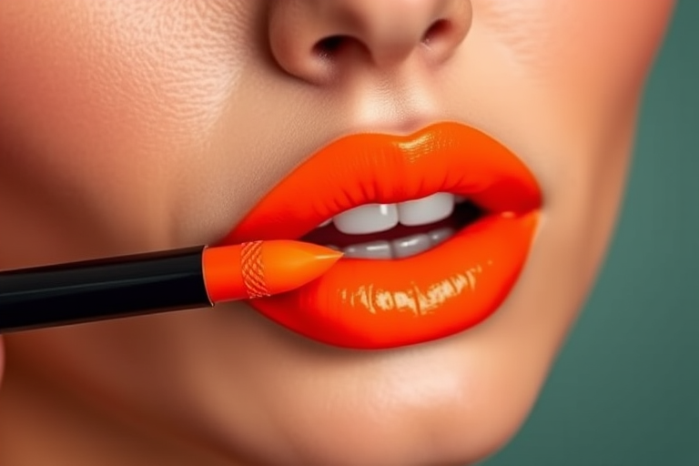 Daring "Electric Tangerine" liquid lipstick delivers a vibrant, neon orange hue that demands attention. This high-impact formula features a unique gel-cream texture that sets to a comfortable matte finish without feeling dry or tight. The precision tip applicator allows for easy, precise application, ensuring crisp, clean lines every time.