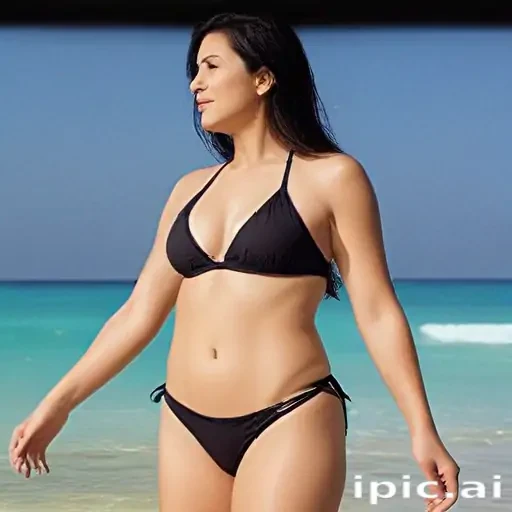 indian mom bikini