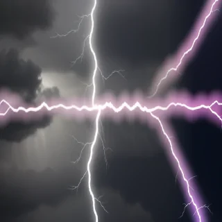 transparent lightning bolt