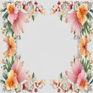 flowers border png