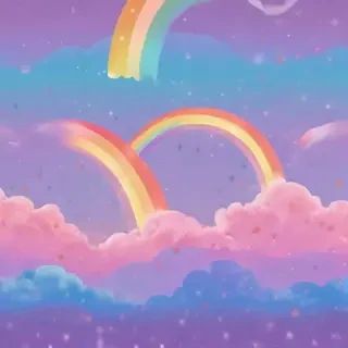 aesthetic rainbow wallpaper