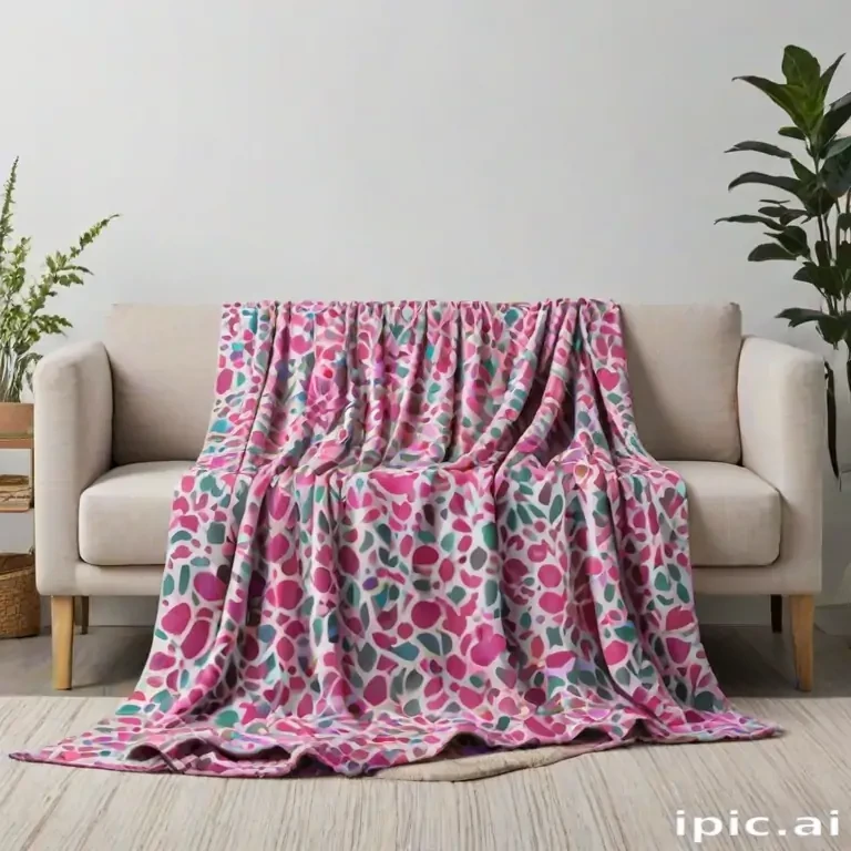 blanket mockup