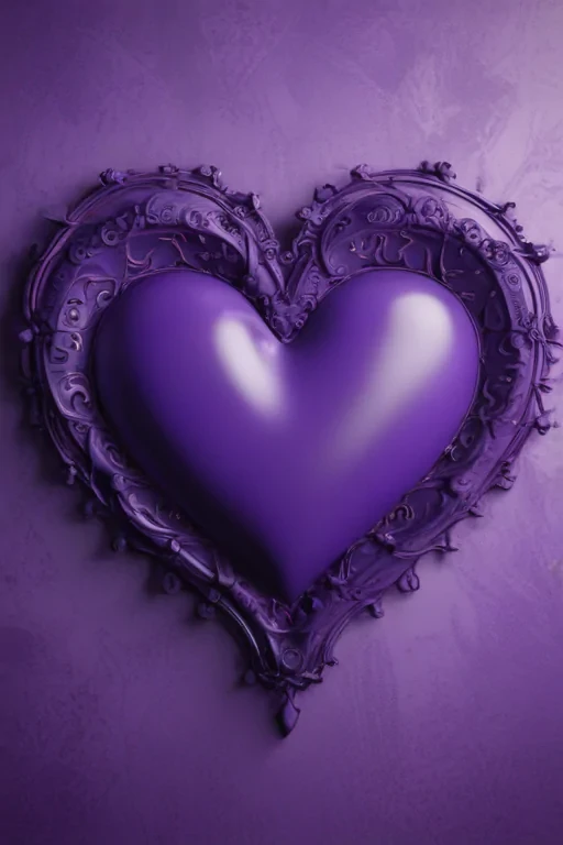 heart purple wallpaper