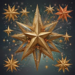 christmas stars clip art
