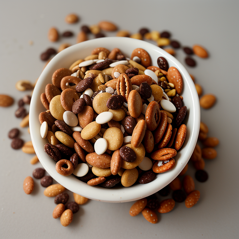 sweet and salty trail mix