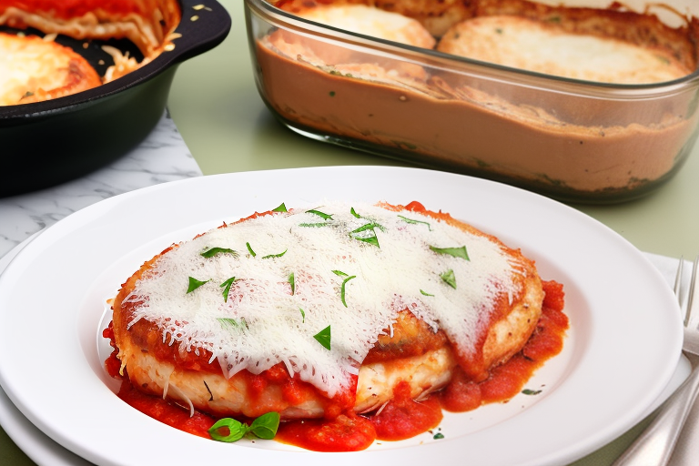 dump and bake chicken parmesan