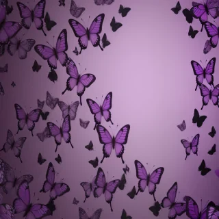 purple butterfly wallpaper aesthetic
