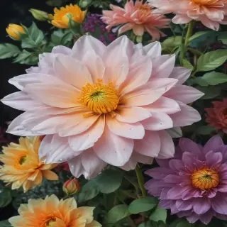 flowers to draw in color