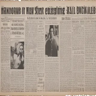 ripped newspaper png