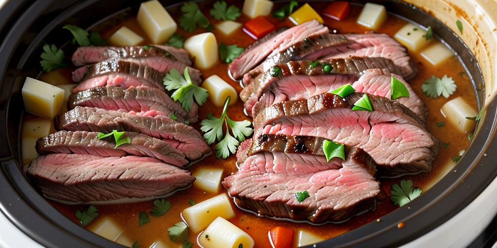 skirt steak crock pot recipes