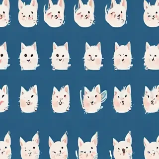 cute blue background