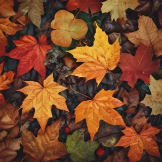 autumn leaves iphone wallpaper