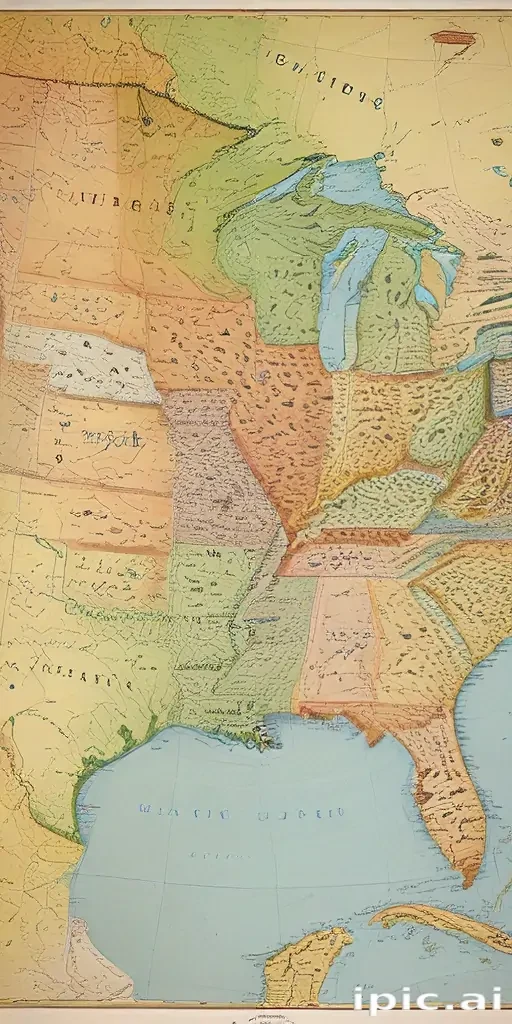 united states map