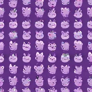 purple wallpaper cute