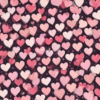 aesthetic hearts wallpaper