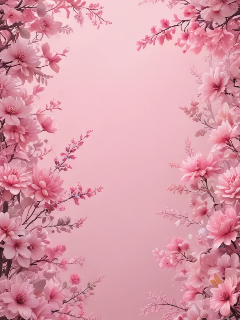 cute aesthetic pink wallpaper