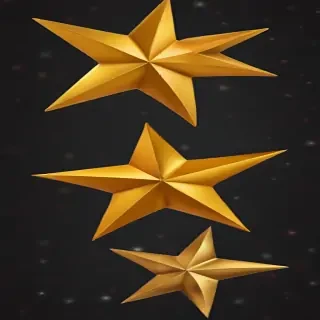 golden star png
