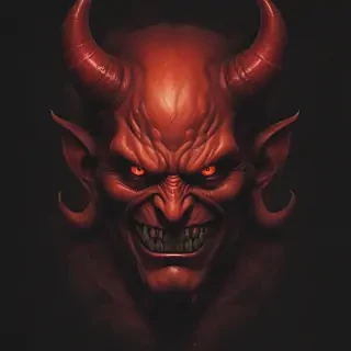 wallpaper of the devil