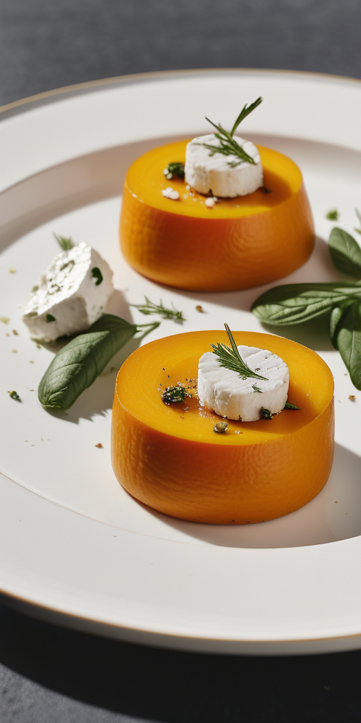 butternut squash and goats cheese