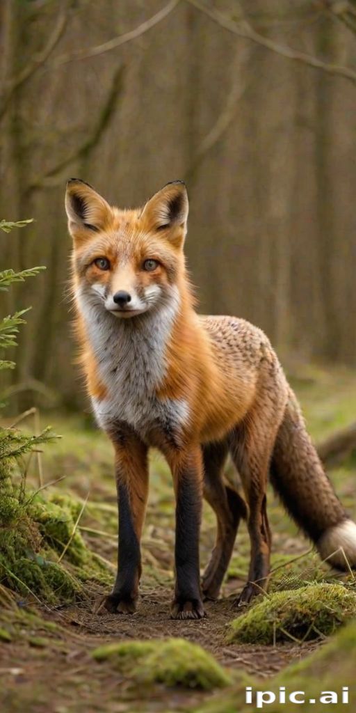 background fox