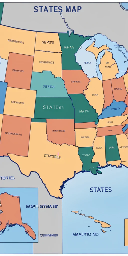 states map