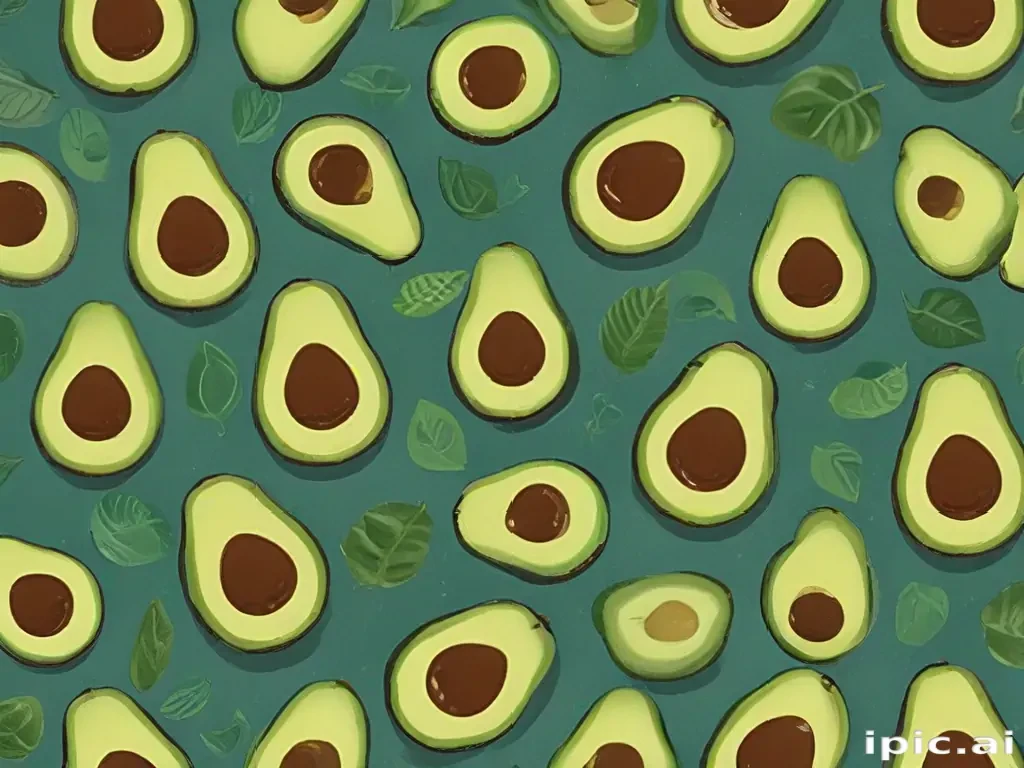 cute avocado wallpaper
