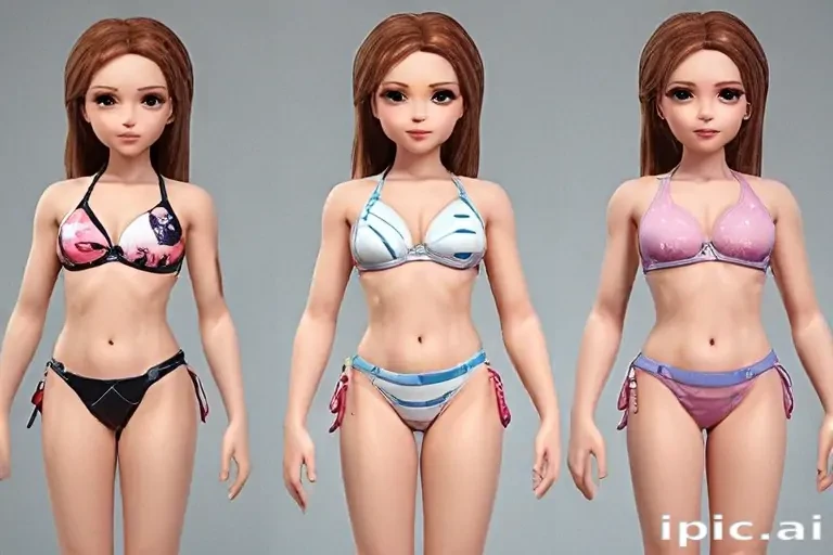 ai girls bikini