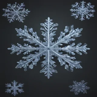 snowflake clipart with transparent background