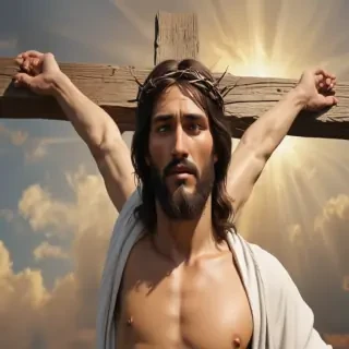 jesus on the cross clipart