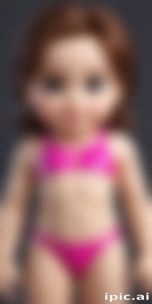 ai little girl bikini