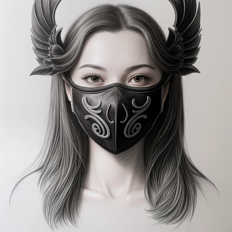mask drawing