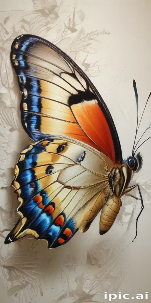 drawing pic of butterfly