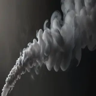 smoke no background