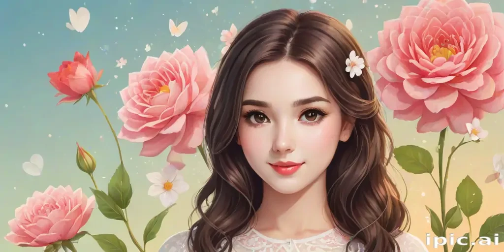 cute women background