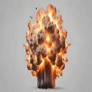 explosion transparent png