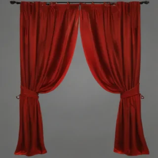 red curtain png