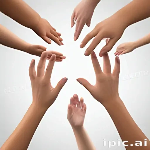 hands reaching out png