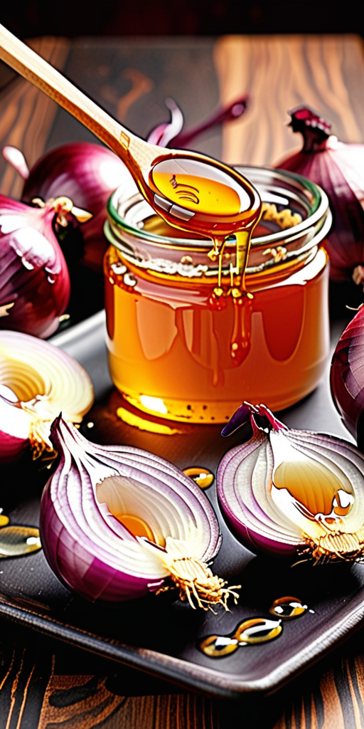onions and honey for cough
