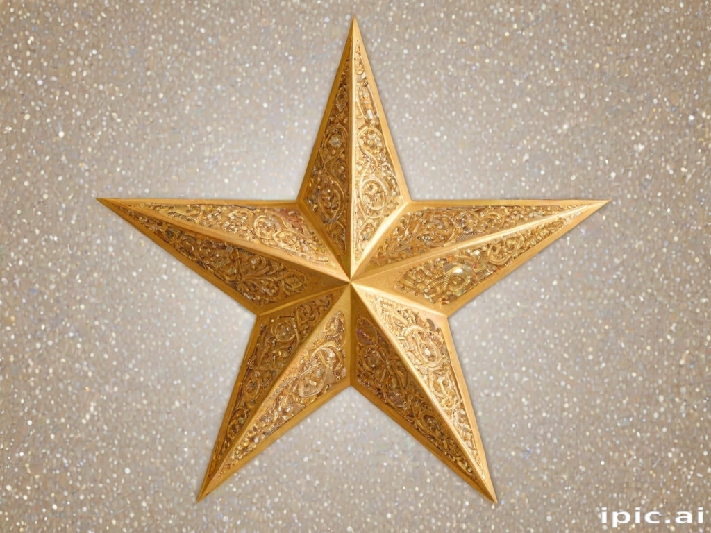 christmas star clipart