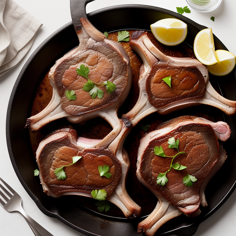 lamb shoulder chops recipe oven